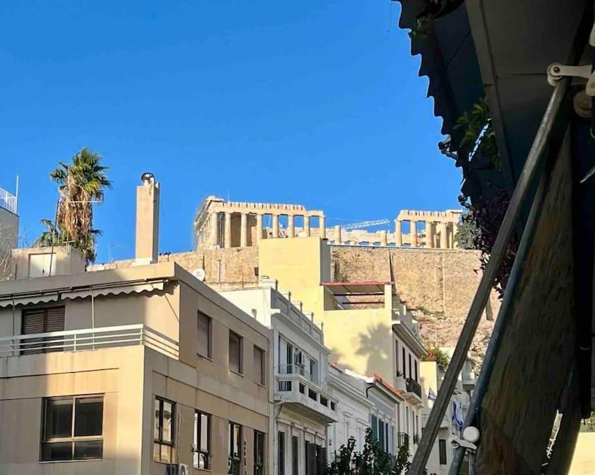 Spacious 2Bds Apt With Acropolis View In Center Atenas Exterior foto