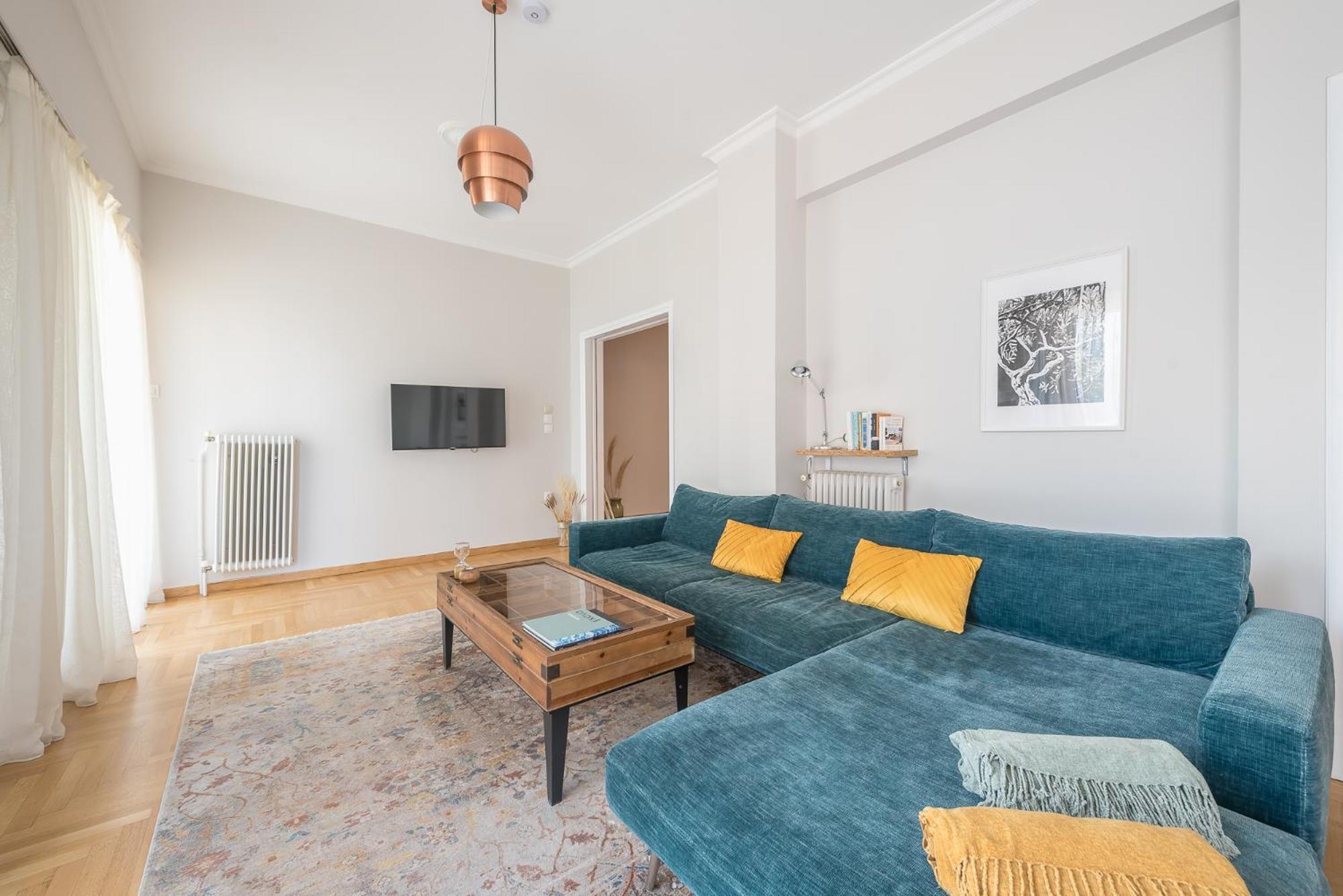 Spacious 2Bds Apt With Acropolis View In Center Atenas Exterior foto