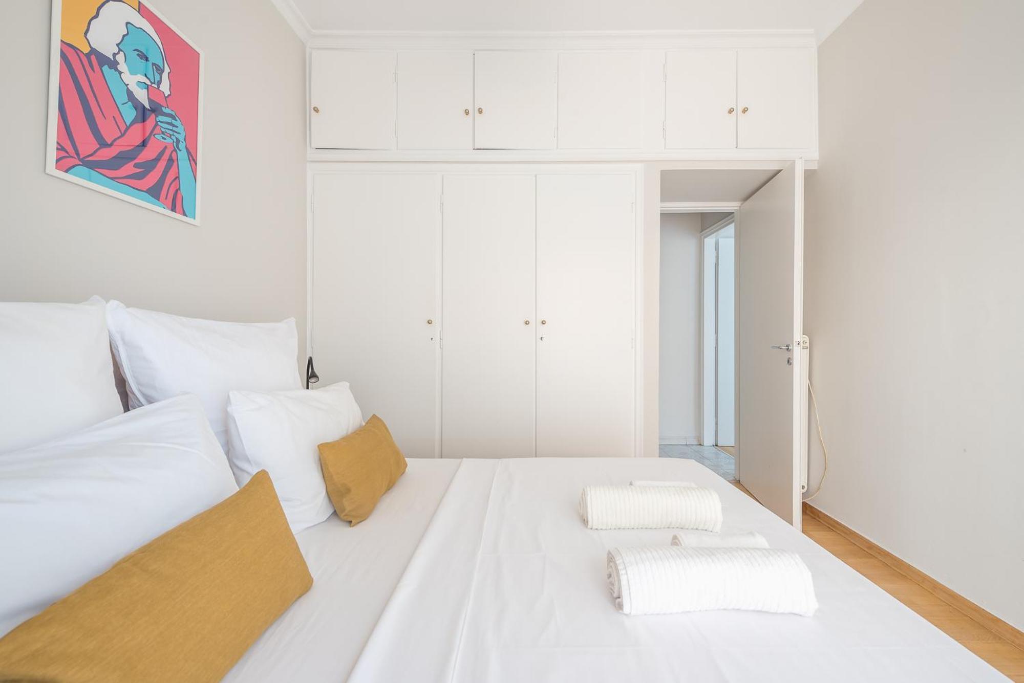 Spacious 2Bds Apt With Acropolis View In Center Atenas Exterior foto