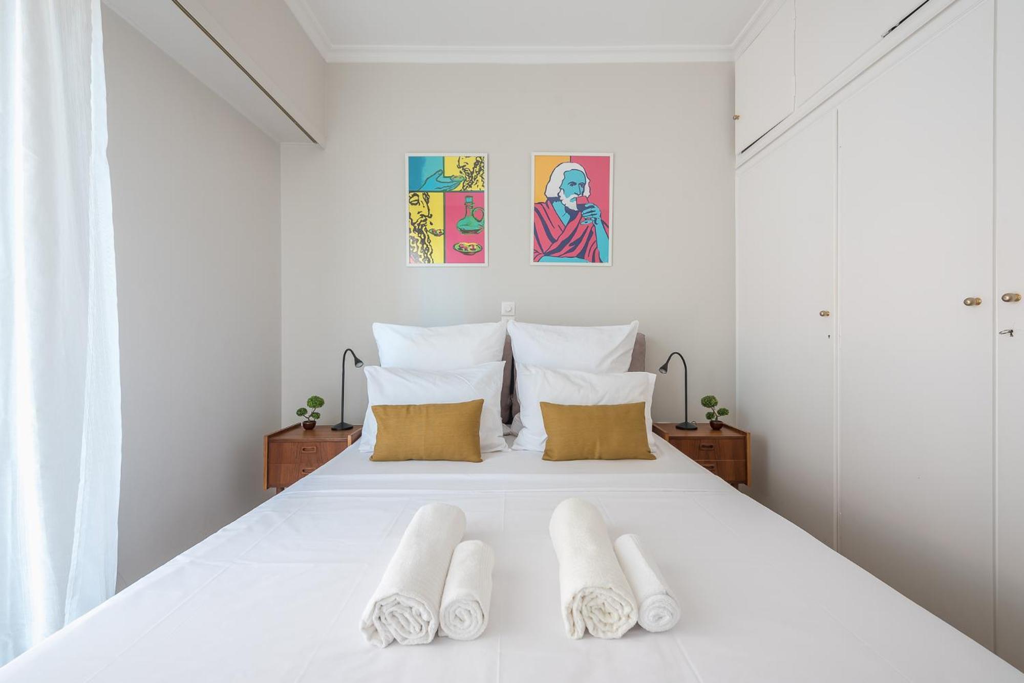 Spacious 2Bds Apt With Acropolis View In Center Atenas Exterior foto