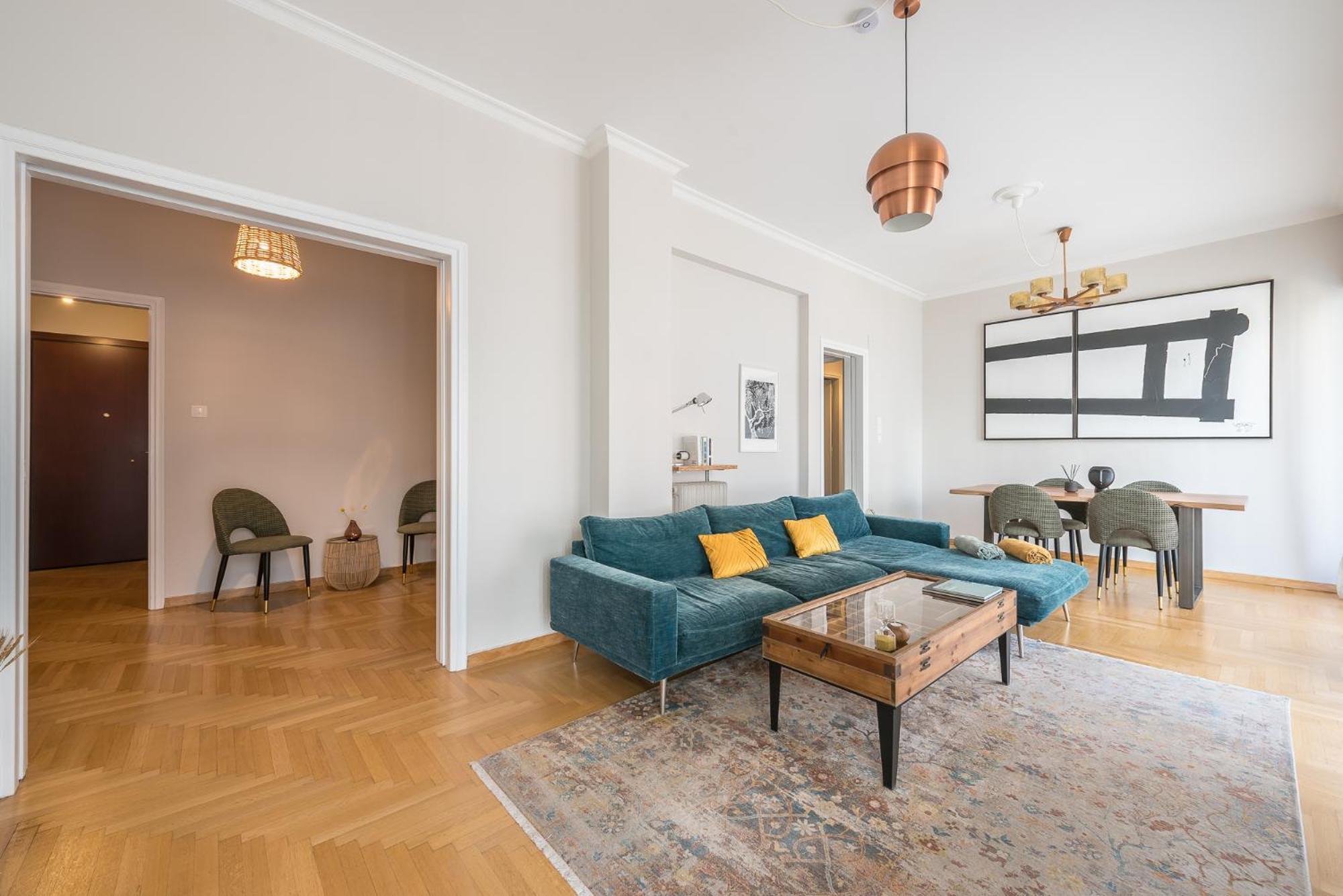Spacious 2Bds Apt With Acropolis View In Center Atenas Exterior foto