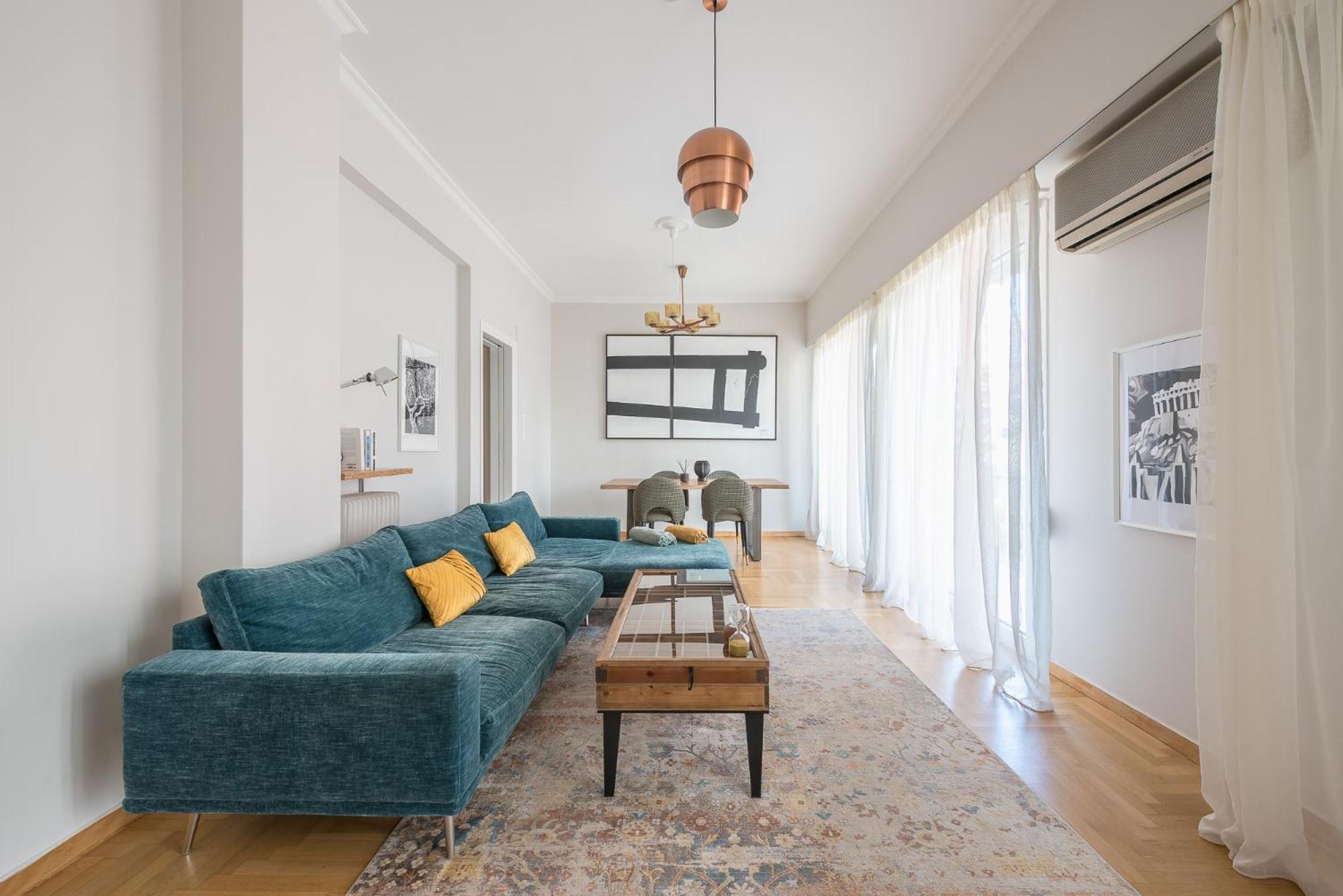 Spacious 2Bds Apt With Acropolis View In Center Atenas Exterior foto
